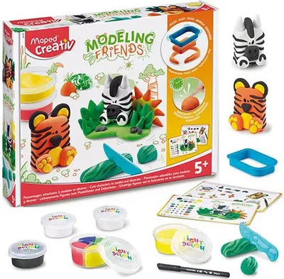 Immagine prodotto di maped 907205 maped Knete MODELING FRIENDS farbsortiert
