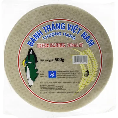 Produktbild von HS - Vietnamesisches Reispapier - rund - 28 cm