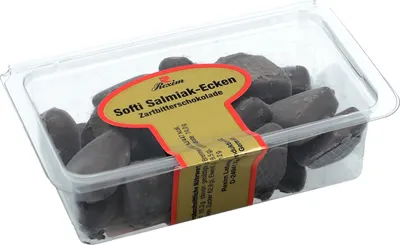 Produktbild von Rexim Softi Salmiak Ecken Zartbitter 125g