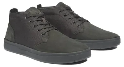 Produktbild von Timberland Herren DAVIS SQUARE Mid Lace Sneaker 1A1T16 001 Leder schwarz, Schuhgröße:41 EU