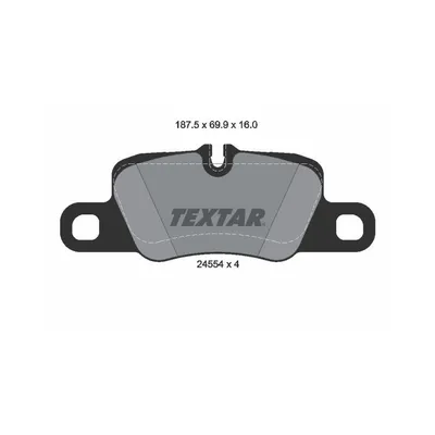 Produktbild von Textar Bremsbeläge hinten für Porsche Panamera 970 4,8 Turbo + S