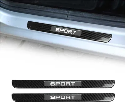 Produktbild von Einstiegsleisten Türschweller Sport für Honda Jazz 2018-2025 Kohlefaser Schwarz