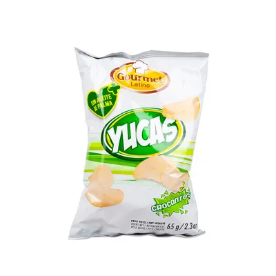 Produktbild von GOURMET LATINO Maniok-Chips - Yuca Frita, 65g