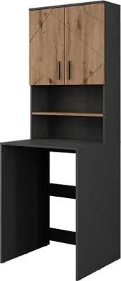 Produktbild von Waschmaschinenschrank-Set Vicco Irma Anthrazit/Goldkraft Eiche 68 x 88.5 cm 2 Teile, Model 56341