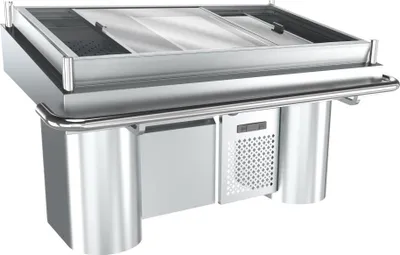 Produktbild von Combisteel Fischtheke Verkaufstheke ist gekühlt aus Edelstahl