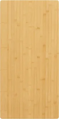 Zdjęcie produktu dla Blat do stołu, 40x80x2,5 cm, bambusowy