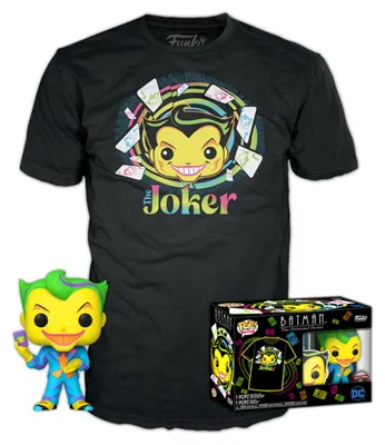 Image de Figurka Funko Pop! DC Comics Batman Joker Exclusive z T-shirtem - Edycja Kolekcjonerska