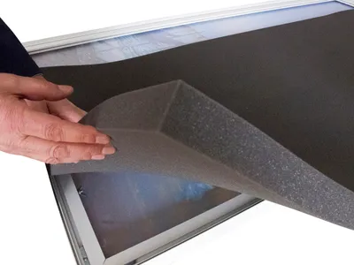 Produktbild von PAPERFLOW schallabsorbierender Schaumstoff Breite: 1600 mm