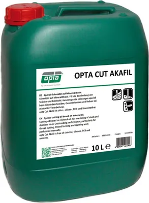 Produktbild von Gewindeschneidöl Cut Akafil 10l Kanister OPTA