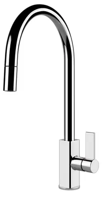 Produktbild von Gessi 17163, Herunterziehen, Chrom, Drehventile, Einzelbild, 3/8", Typ C