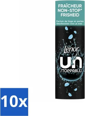 Produktbild von Lenor Unstoppables – Duftverstärker – Fresh – Non-Stop-Frische – 19 Wäschen - Vorteilspack - 10 Stücke
