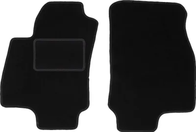 Obrázok produktu pre Predné Velúrové autokoberce Standard na mieru pre: Opel Astra G (1998-2009, sedan, kombi, hatchback) černé, sada 2 ks, s úchyty