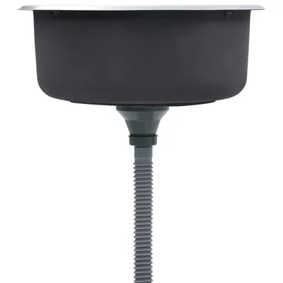 Produktbild von "Winter Sale" Spülen - Silber Einbauspüle mit Sieb und Siphon Edelstahl DE6642921