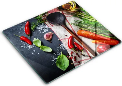 Produktbild von Abdeckung Glas - Küchenabdeckung - 60x52 cm - Abdeckplatte -Küchenessen