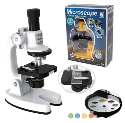Zdjęcie produktu dla Mikroskop edukacyjny powiększenie 200x 600x 1200x