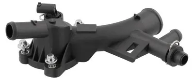 Produktbild von TOPRAN Thermostatgehäuse Kühlmittelreglergehäuse 638 757 für OPEL Corsa D Schrägheck (S07)