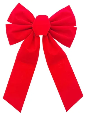 Große Geschenkschleife, rot, 48 x 23 cm, 1 Stück, für Dekoration