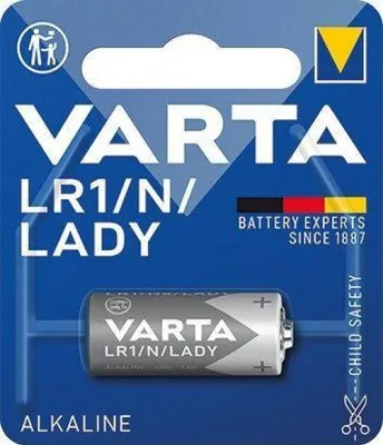 Immagine prodotto di Varta 04001 Batteria Alcalina. 1.5 Volts. Diametro 12mm. Altezza 30.2 mm. Confezione 1 pila Grigio