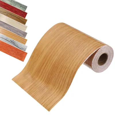 Image de Ruban adhésif de réparation pour sols en bois, couleur jaune clair, dimensions : 5 x 100 mètres