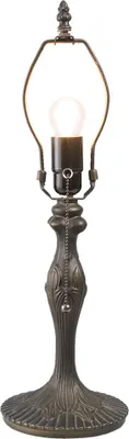 Zdjęcie produktu dla Podstawa lampy Clayre & Eef Lampa stołowa Tiffany Ø 15x42 cm brązowy polyresin