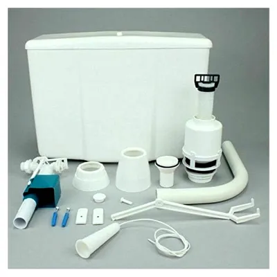 Produktbild von Hochhängender WC-Spülkasten 9 Liter 445 x 340 x 150 mm