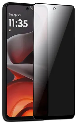 Obrázek produktu pro 1-balení Motorola G15 Privacy Ochranné sklo na displej Privacy - Tvrzené sklo 9H - Super kvalita 3D