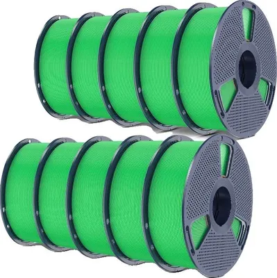 Imagen del producto de Filamento PLA Plus, mayor resistencia, amplia compatibilidad, color verde