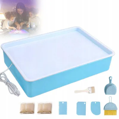 Produktbild von Beleuchtetes Sandmalerei-Set, sensorisches Kinderspielzeug