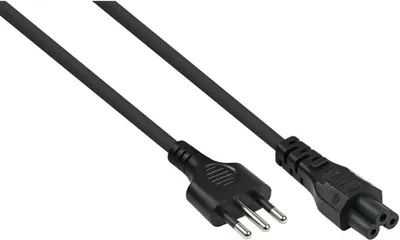 Zdjęcie produktu dla Kabelmeister SK6505-S018, 1,8 m, Wtyczka zasilająca typu L, IEC C5, H05VV-F, 250 V, 2.5 A