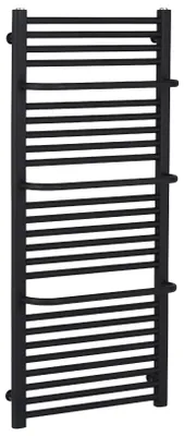 Immagine prodotto di Radiatore da bagno Antonio - attacco laterale - 857 W - nero opaco - 1460x550 mm