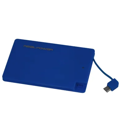 Produktbild von RealPower PB-2500, 2500 mAh, Blau