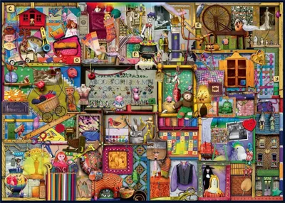 Produktbild von Ravensburger The Craft Cupboard, 1000 Stück(e), Kunst, 14 Jahr(e)