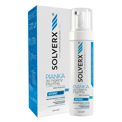 Obrázok produktu pre Pena na Intímnu Hygienu pre Atopickú Pleť Solverx 200ml