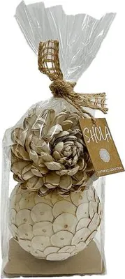 Produktbild von Dekoset Blume und Kugel - Naturmaterialien - 1 Set