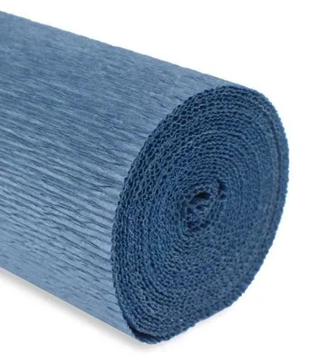 Obrázok produktu pre Krepina włoska ciemna morska 50 x 250 cm 180 g/m2
