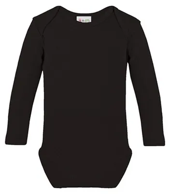 Image de Link Kids Wear - Body «» pour bébé à manches longues LT5816 (80) (noir)