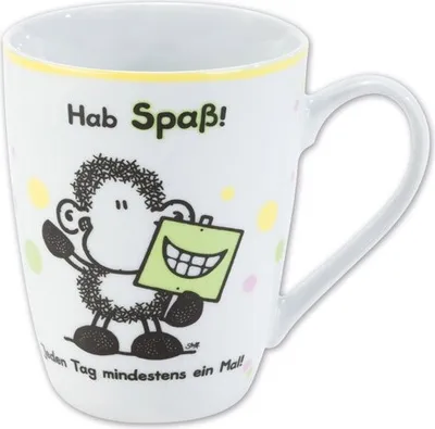 Produktbild von Sheepworld Lieblingstasse Hab Spaß!