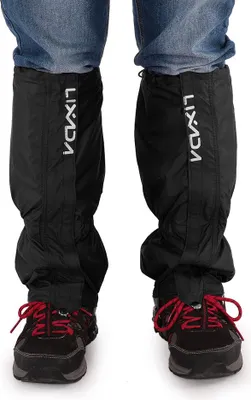 Zdjęcie produktu dla Lixada Jedna para getrów Outdoor Unisex Zapinane na zamek błyskawiczny Odporne na zużycie i wodę getry z tkaniny Pokrowiec na legginsy do jazdy na rowerze Snowboard Piesze wycieczki