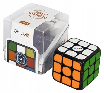 Produktbild von QiYi Smart Cube Art Elektronik-Würfel 3x3 Stickerlos