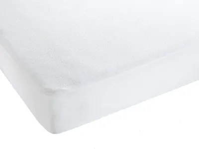 Produktbild von ZOLLNER Matratzenschoner 90 x 200 cm, wasserdicht, verrutscht Nicht, weiß