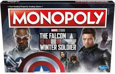 Zdjęcie produktu dla Gra planszowa Monopoly Sokół i Zimowy Żołnierz Wielokolorowy Wielokolorowy Jeden rozmiar
