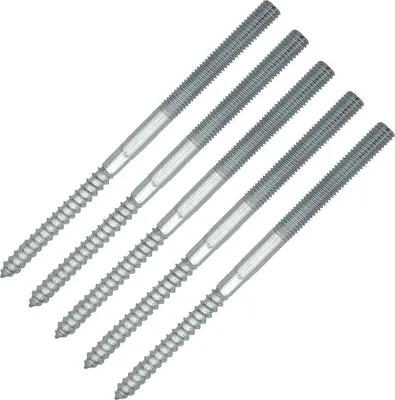 Produktbild von 5 x Stockschraube M8 x 140 mm verzinkt