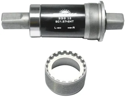 Image de SunRace palier de pédalier BBS15, 127-68 BSA, cuvettes en acier