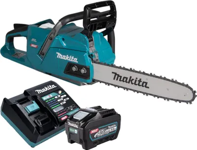 Obrázek produktu pro Makita UC 011 GT101 Akumulátorová řetězová pila 40 V max. 35 cm bezkartáčová + 1x akumulátor 5,0 Ah + nabíječka