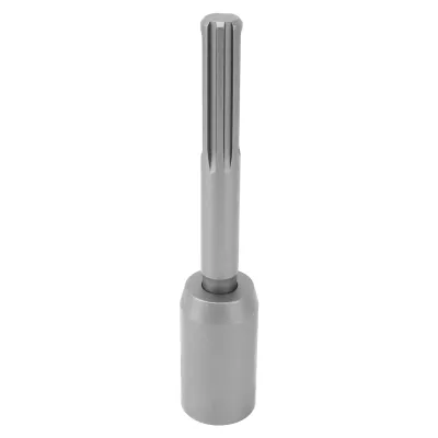 Obrázek produktu pro T Post Driver 5 Pits Shank Steel Fence Post Driver Hand Post Pounder Hammer Drill Attachment 20cm Length (30mm / 1.2in )