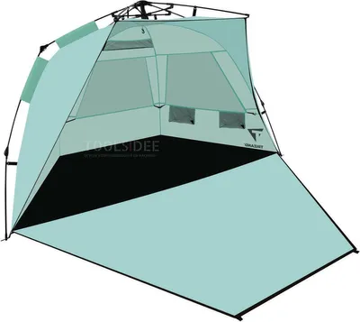 Image de Trizand 16158 Tente de plage 252 x 135 x 145 cm bleu clair