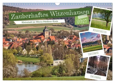 Produktbild von Zauberhaftes Witzenhausen (Wandkalender 2027 DIN A3 quer), CALVENDO Monatskalender