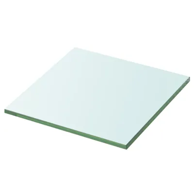 Zdjęcie produktu dla Półki, 2 Szt., Panel Z Bezbarwnego Szkła, 30 X 30 Cm Lumarko!