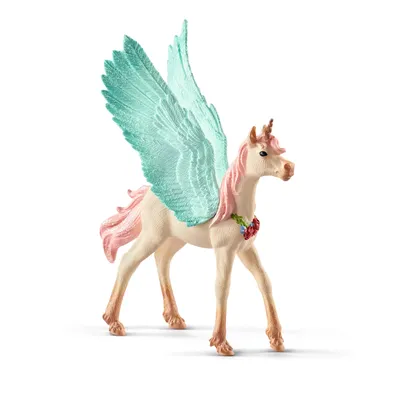 Produktbild von Schleich bayala 70575 - Schmuckeinhorn Pegasus Fohlen, Tierfigur