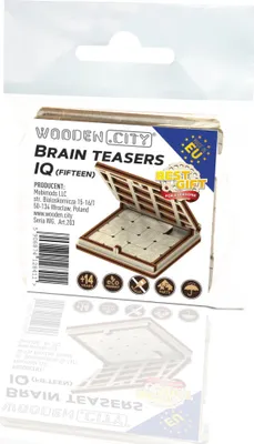 Immagine prodotto di WOODEN CITY 3D puzzle mini 15 - Puzzle scorrevole